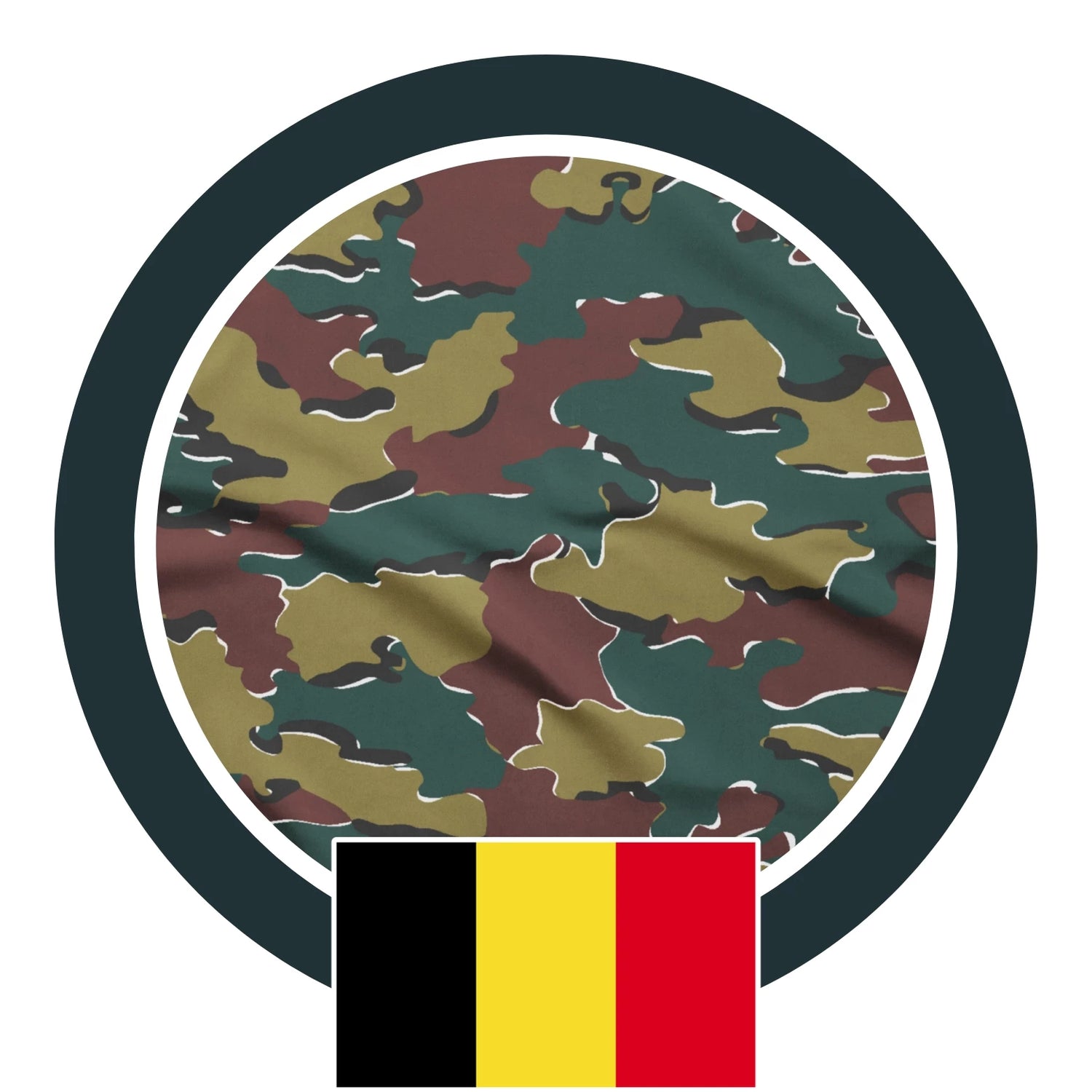 Belgium Jigsaw CAMO