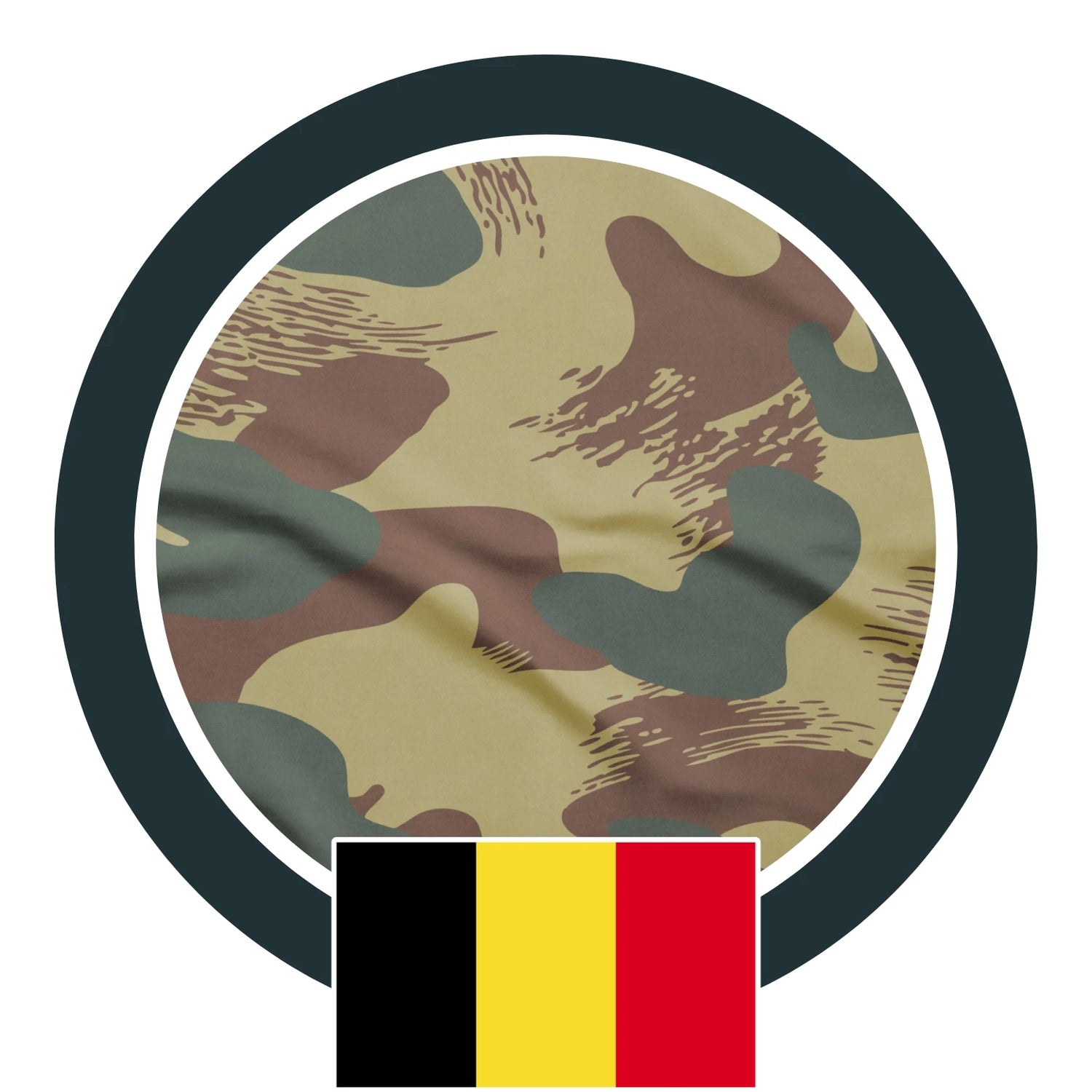 Belgium WW2 Independent Parachute Company Brushstroke CAMO
