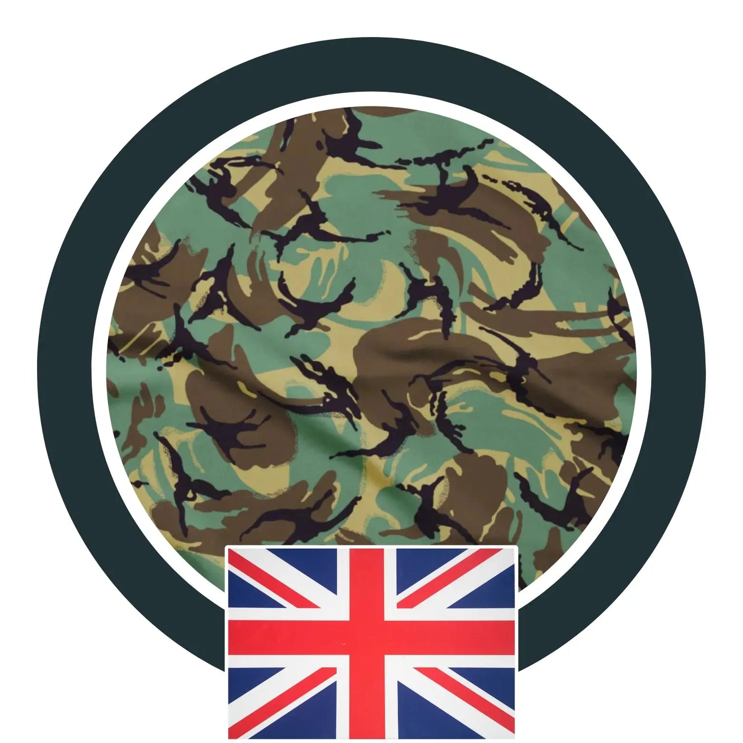 British DPM P60 Wild Geese Movie CAMO