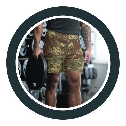 CAMO Mens Athletic Shorts