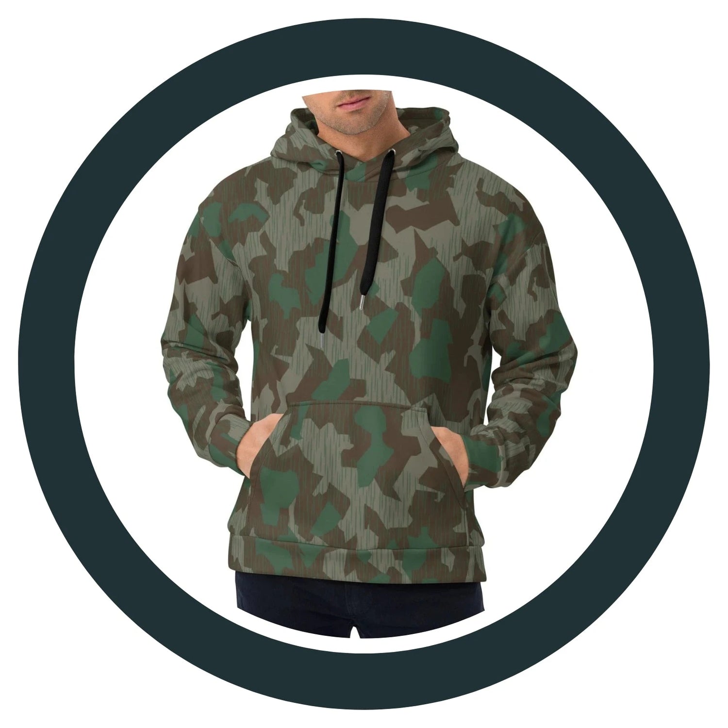 6xl camo top hoodies