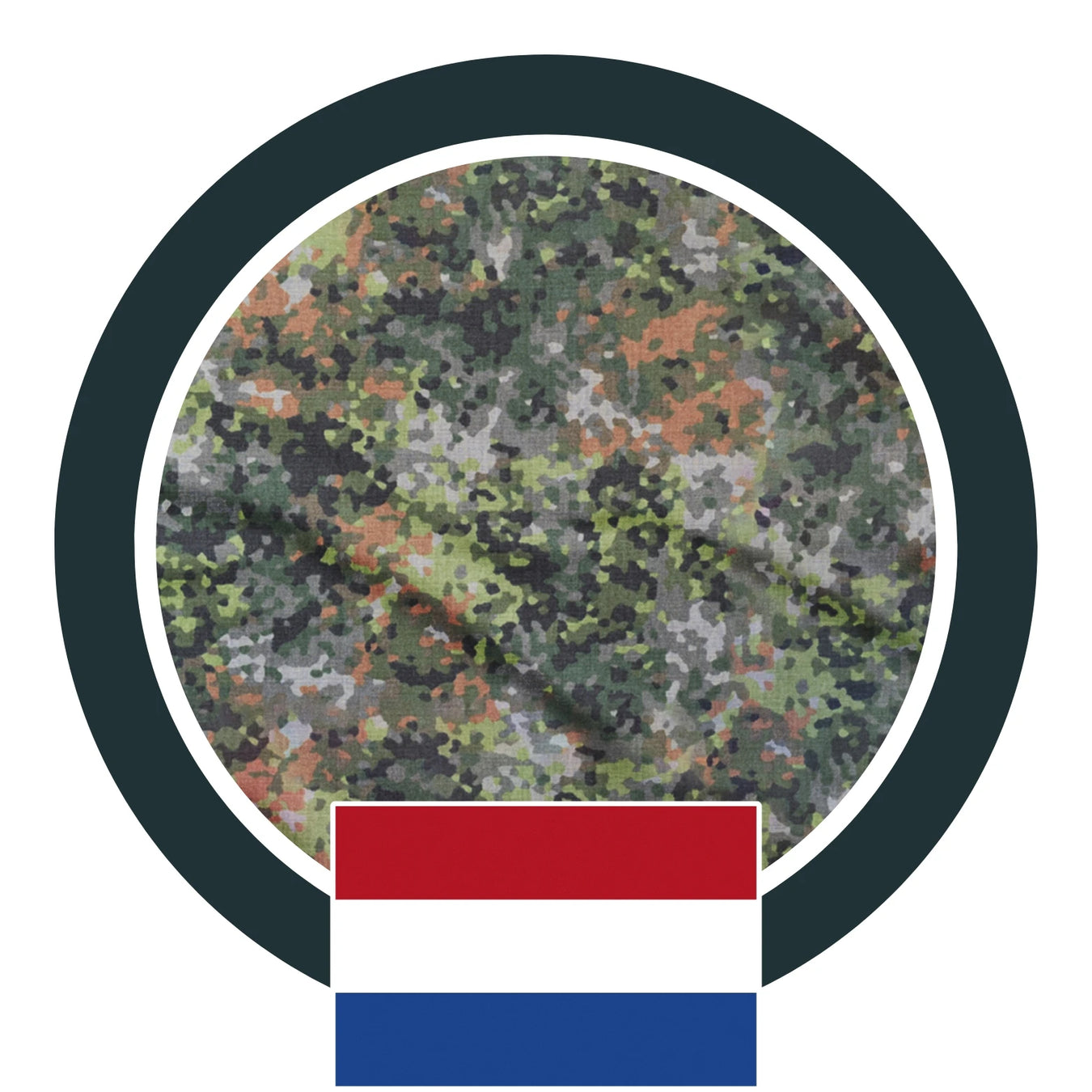 Dutch Netherlands Fractal Pattern (NFP) Green CAMO