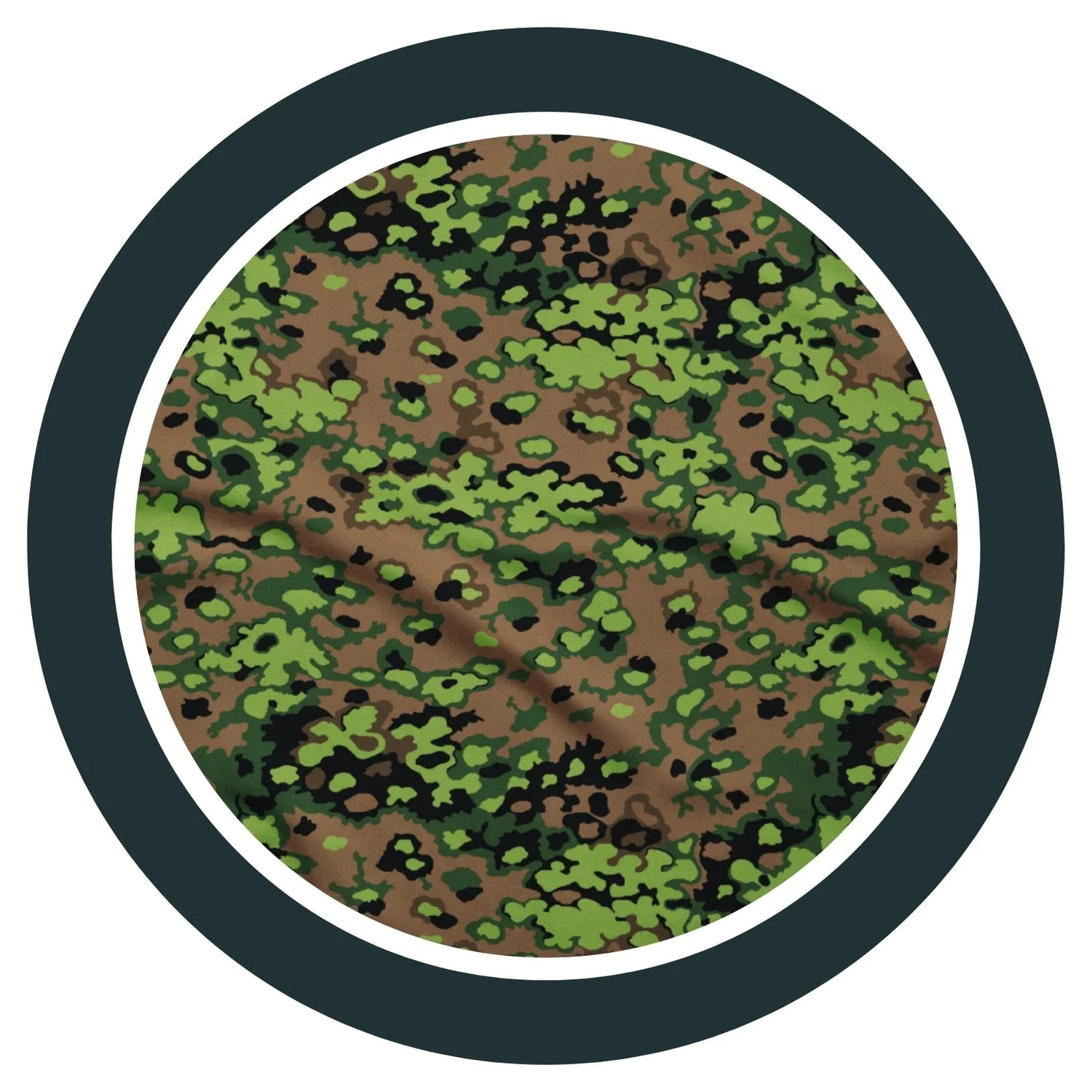 German WW2 Eichenlaubmuster Oak Leaf Spring CAMO