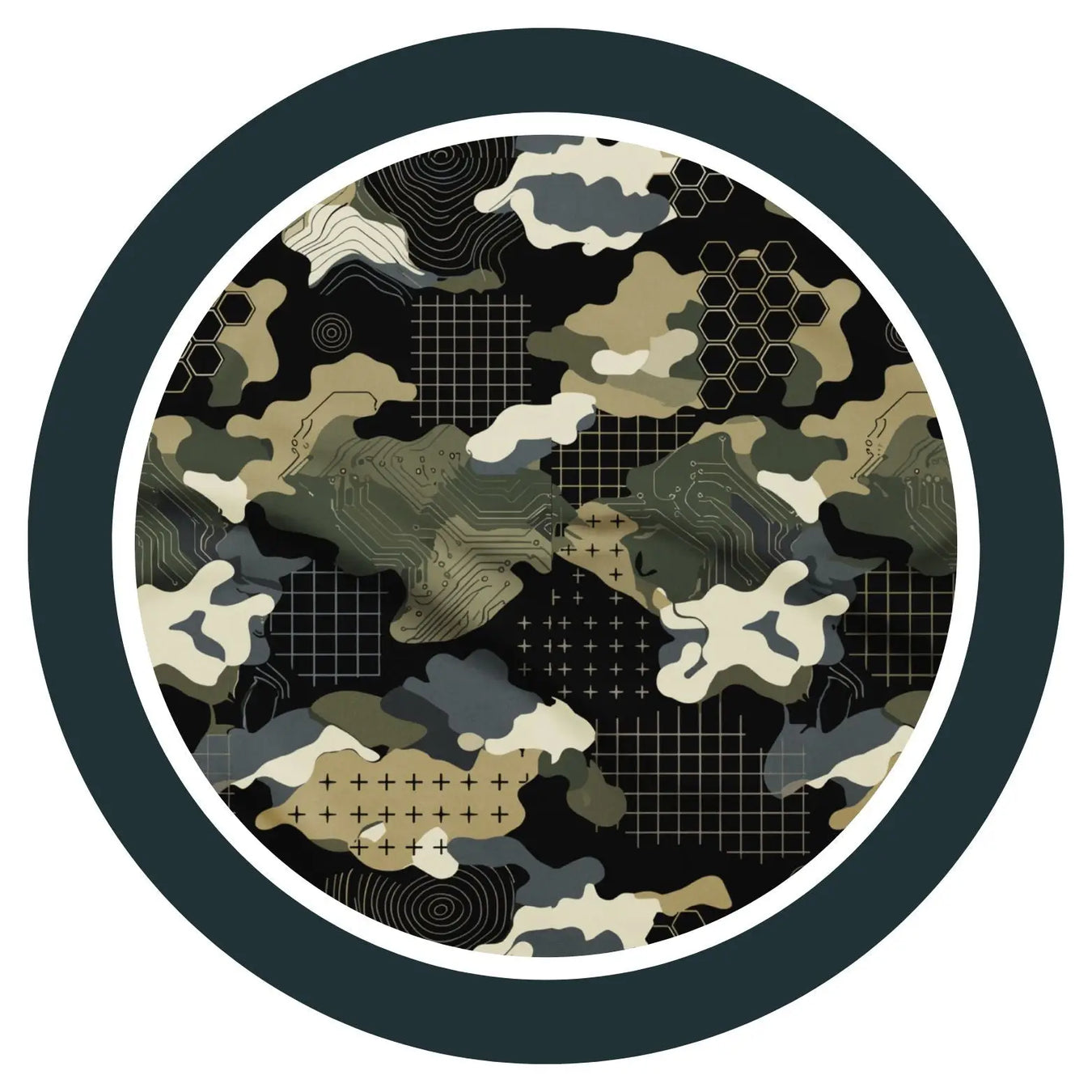 Gridveil Circuit Woodland CAMO