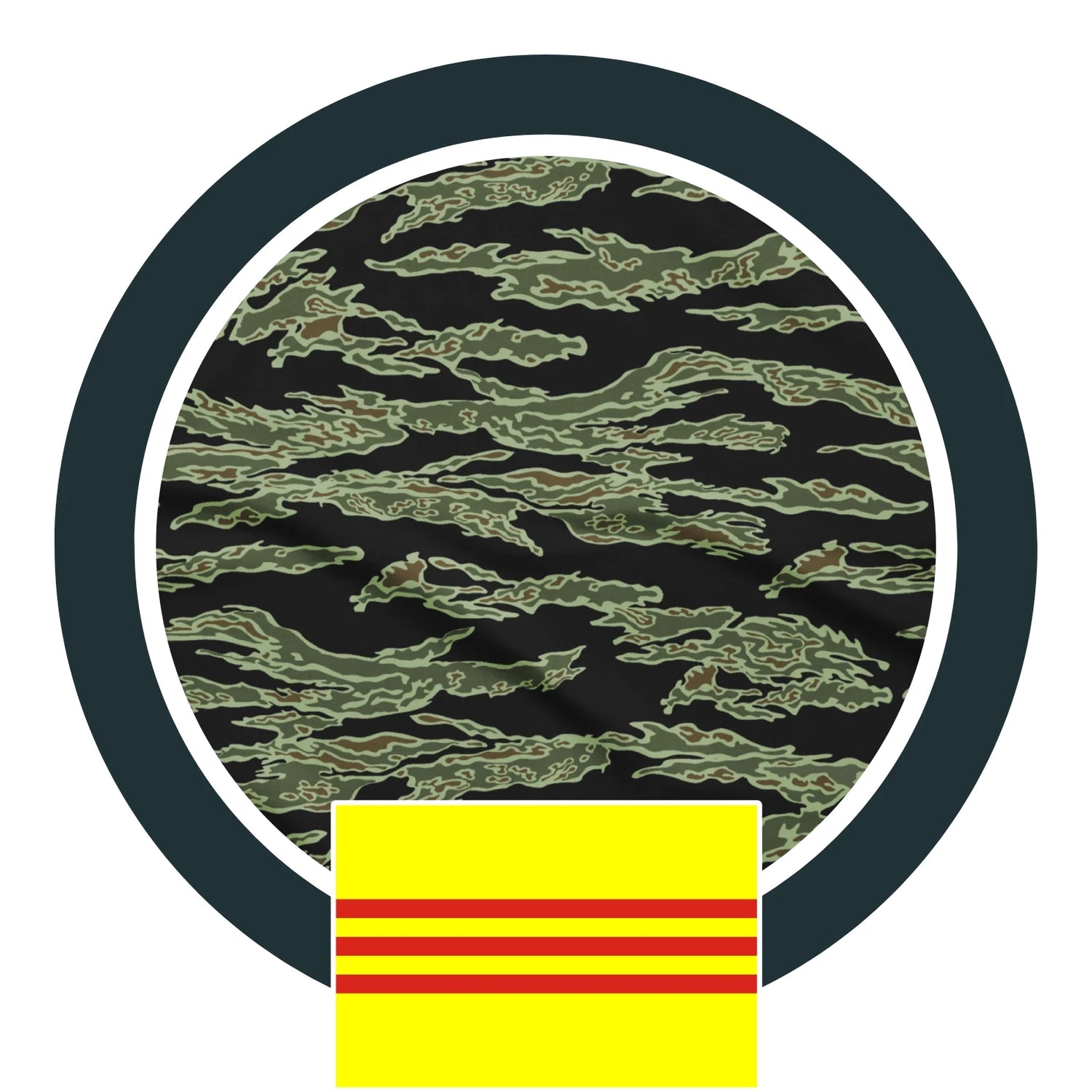 Republic of Vietnam Marine Corps Tiger Stripe CAMO