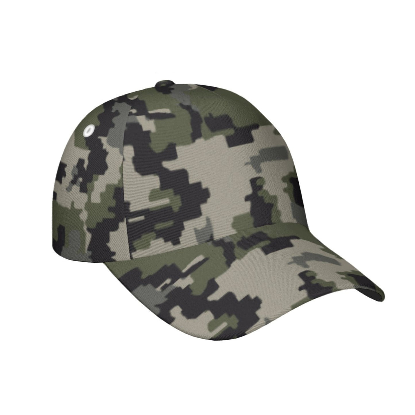 Alpine Invader CAMO Snapback Ball Cap - U / White