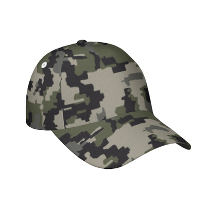 Alpine Invader CAMO Snapback Ball Cap - U / White