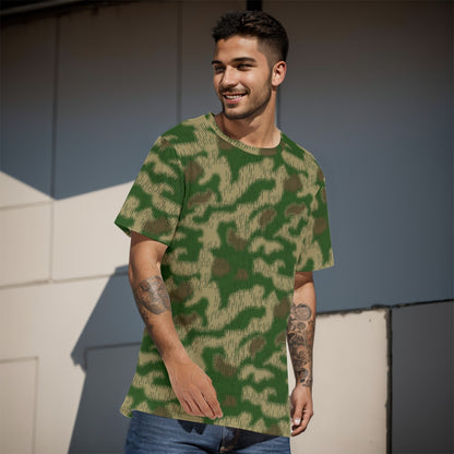 German WW2 Sumpfmuster Marsh CAMO Men's 100% Cotton T-Shirt