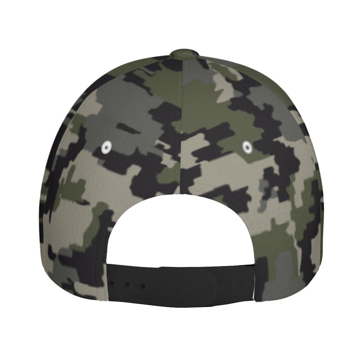 Alpine Invader CAMO Snapback Ball Cap - U / White