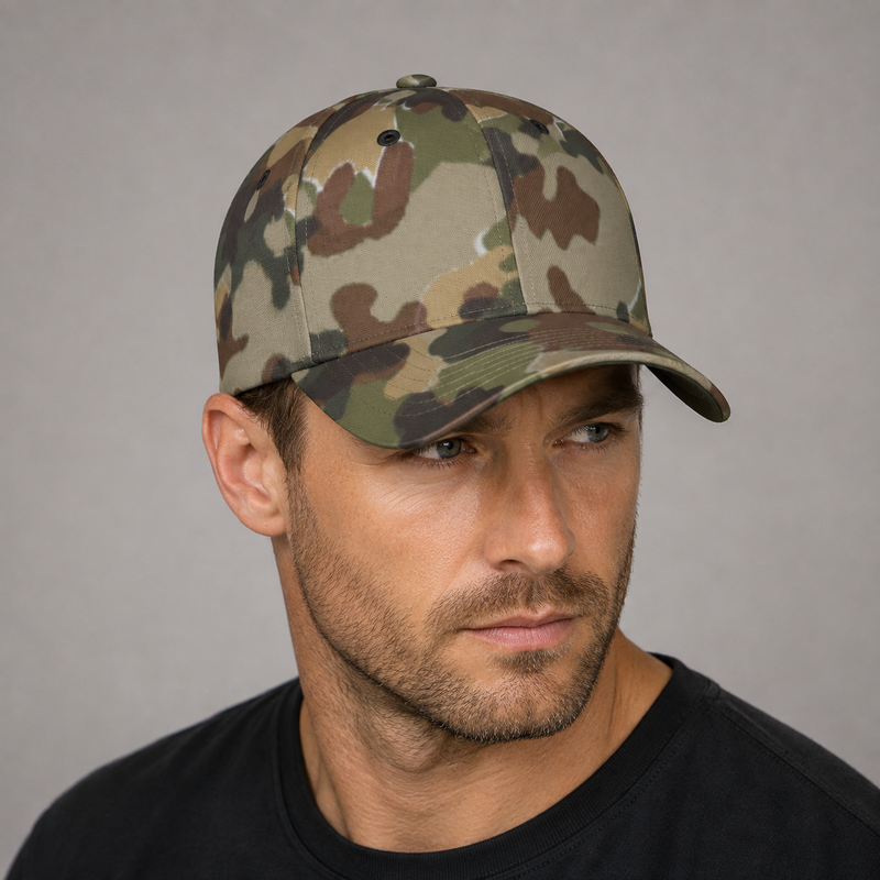 Amoeba Alpine Fleck Heritage CAMO Snapback Ball Cap