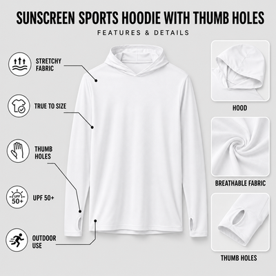 SHOP Our Sunscreen Hoodies Collection