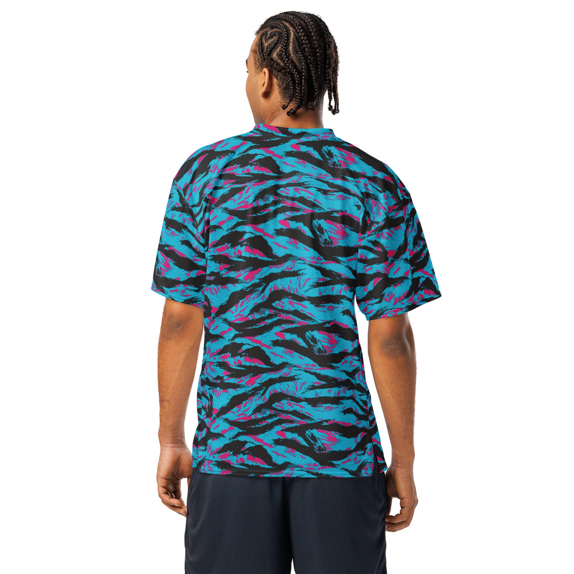 American Miami Vice Tiger Stripe CAMO Unisex Football Jersey