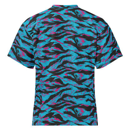 American Miami Vice Tiger Stripe CAMO Unisex Football Jersey