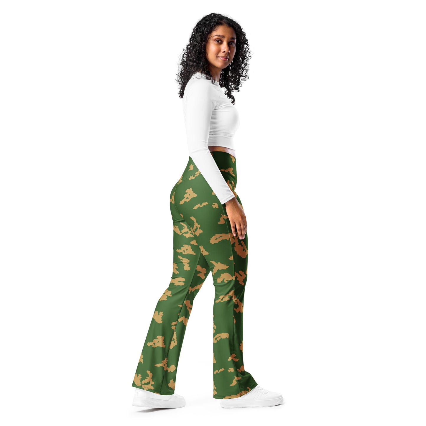 Russian KLMK Sunray Berezhka CAMO Flare leggings