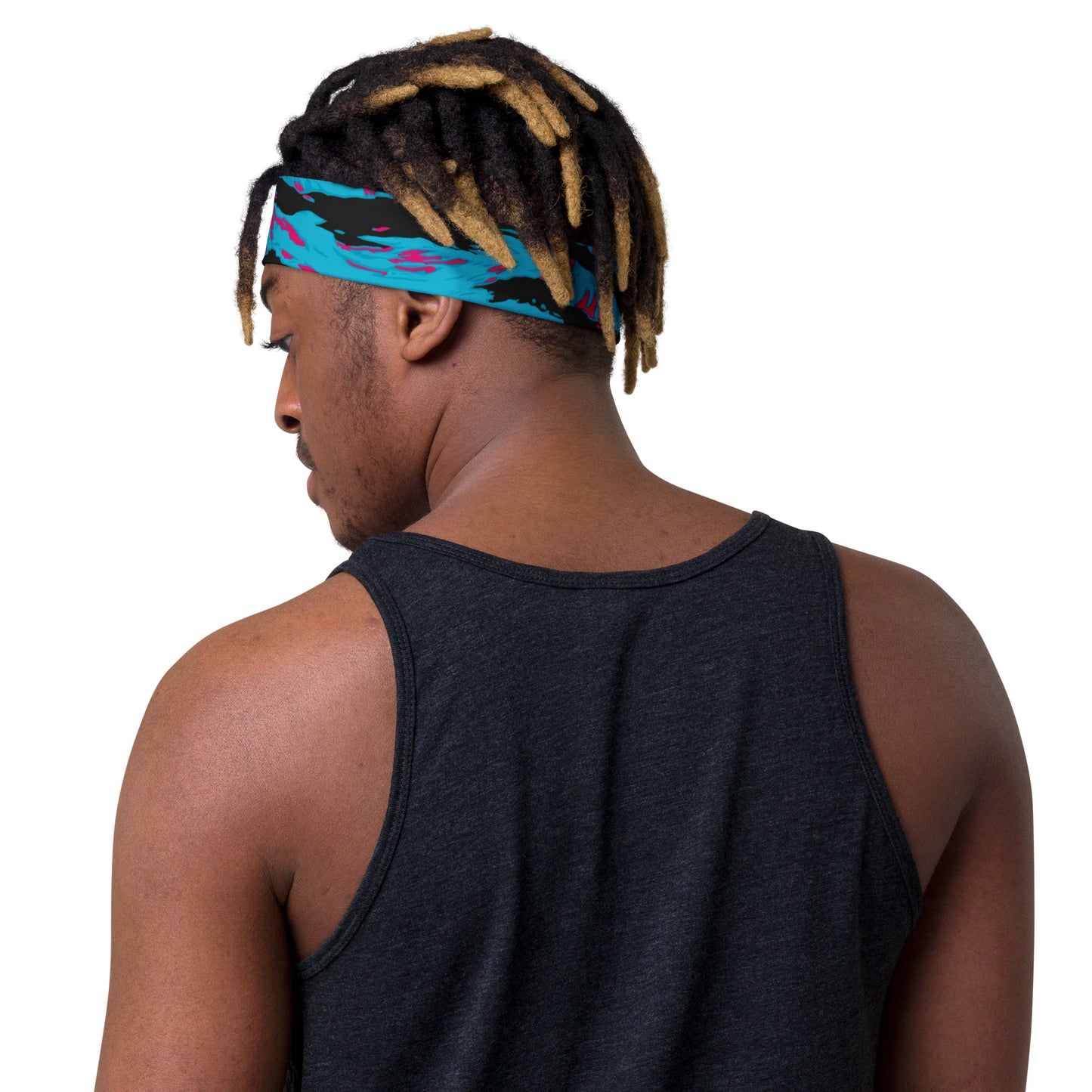 American Miami Vice Tiger Stripe CAMO Headband