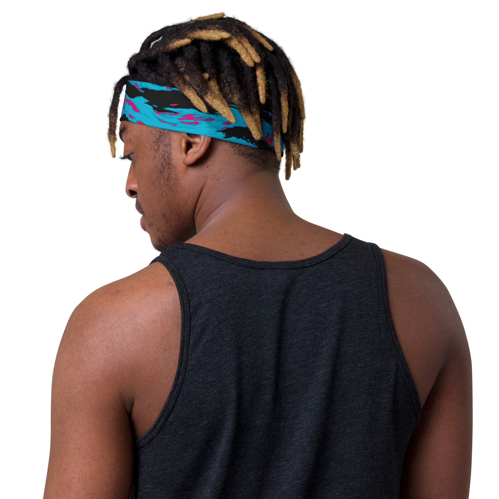 American Miami Vice Tiger Stripe CAMO Headband