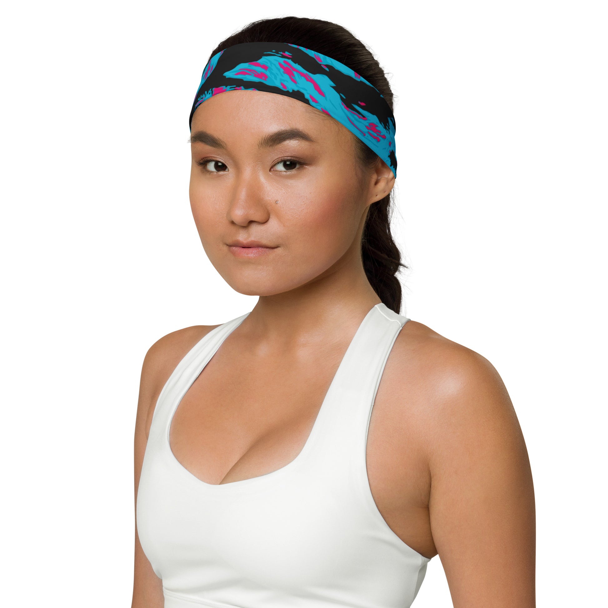 American Miami Vice Tiger Stripe CAMO Headband
