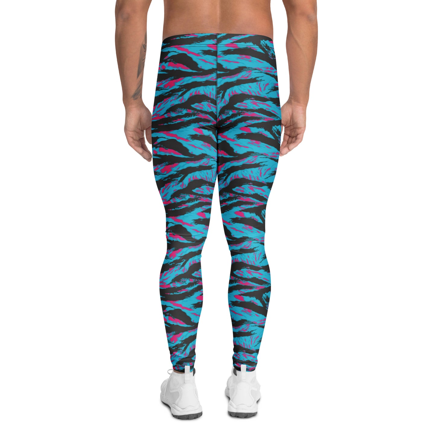 American Miami Vice Tiger Stripe CAMO Mens Leggings