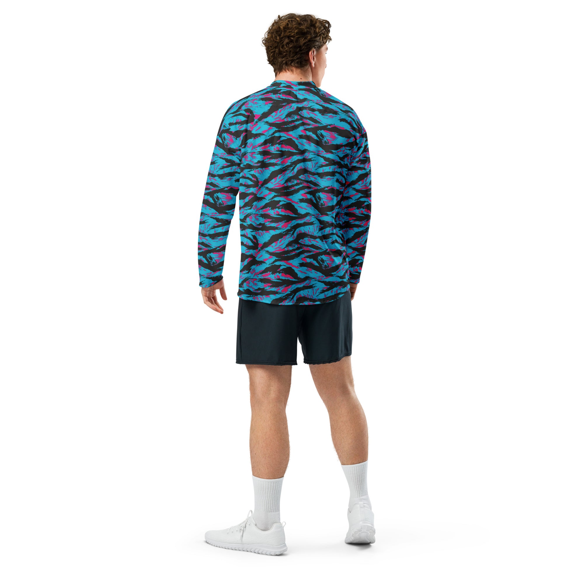 American Miami Vice Tiger Stripe CAMO Unisex Hockey Fan Jersey