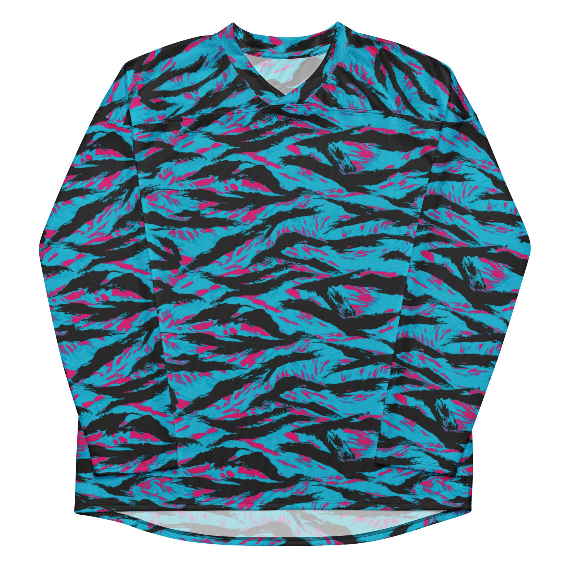 American Miami Vice Tiger Stripe CAMO Unisex Hockey Fan Jersey