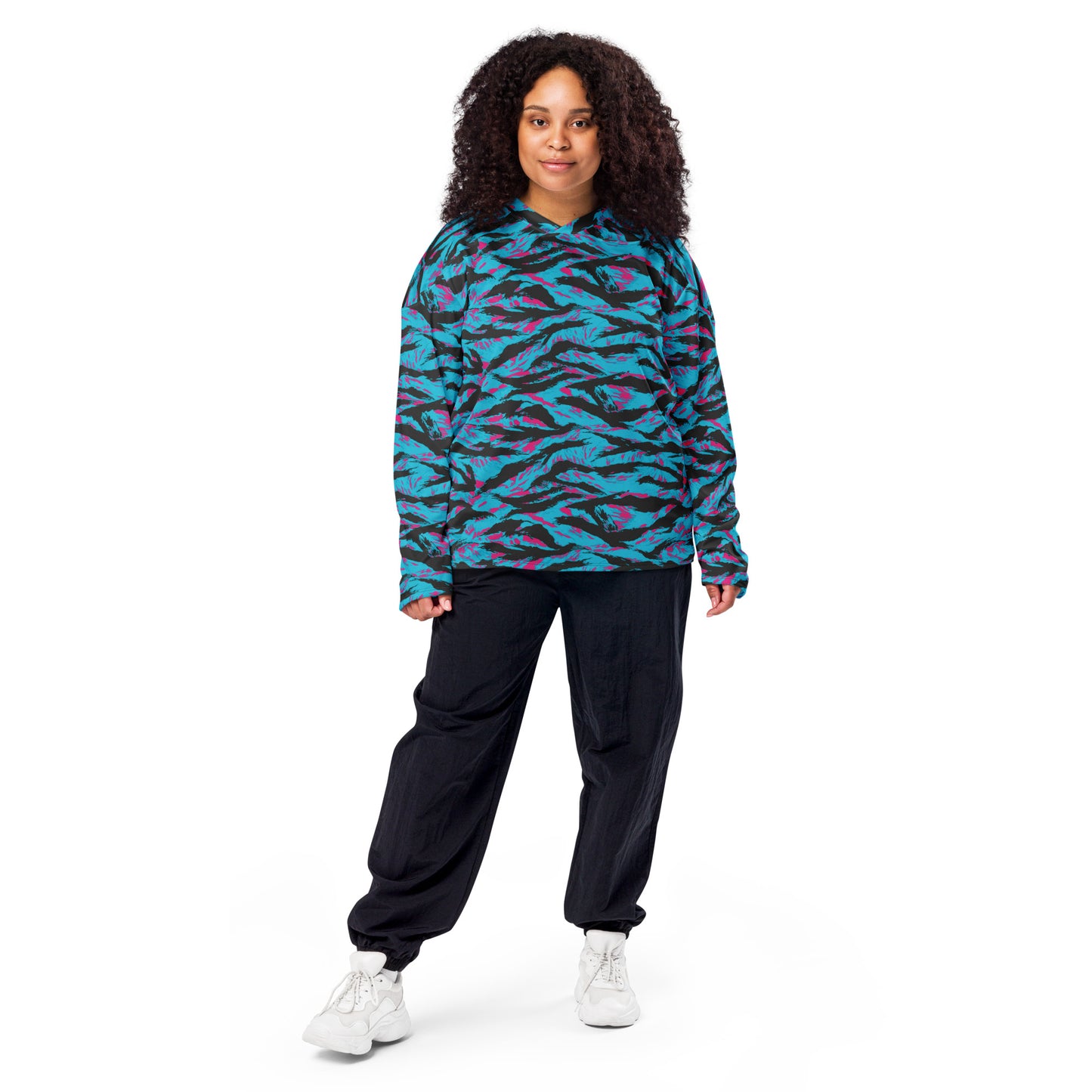 American Miami Vice Tiger Stripe CAMO Unisex Hockey Fan Jersey