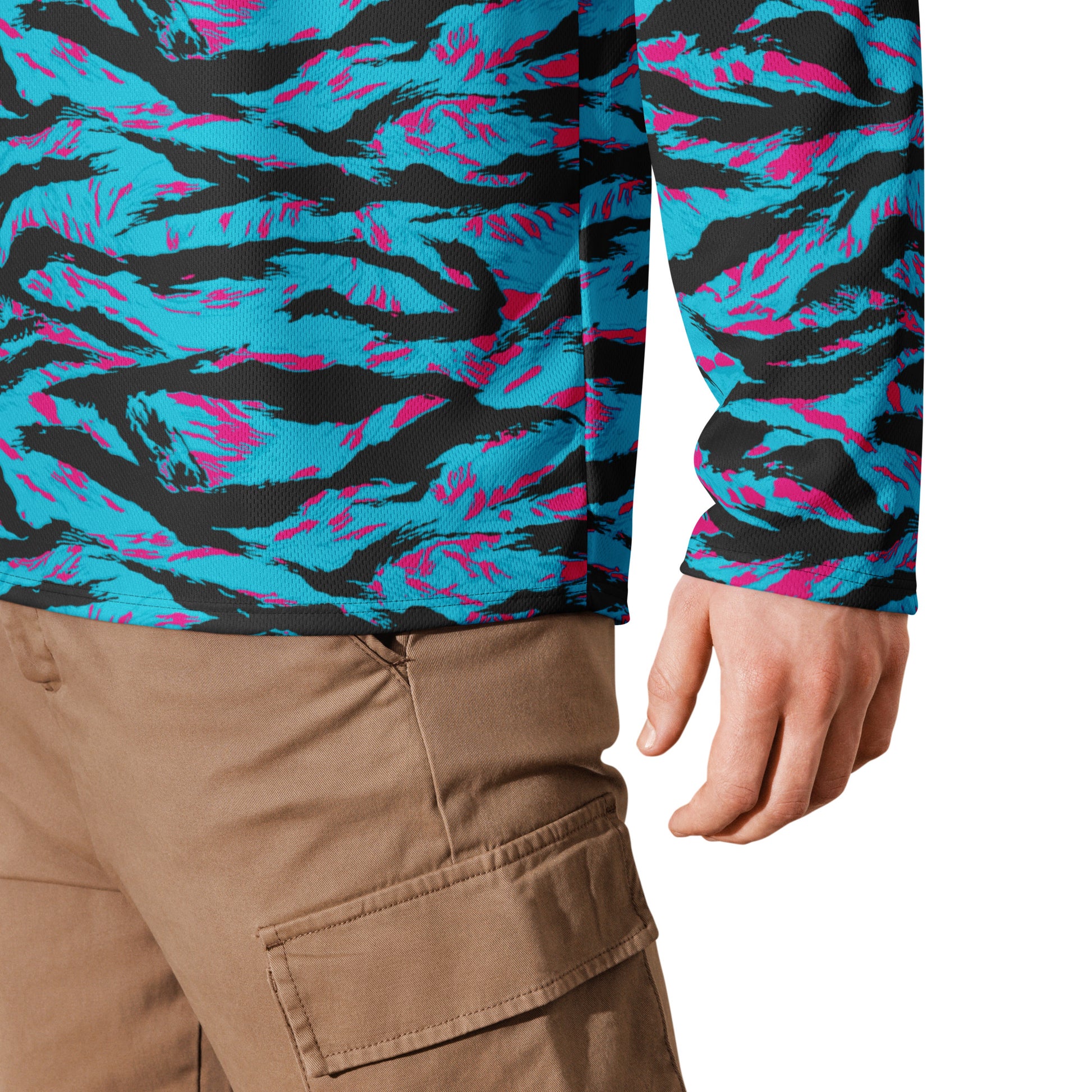 American Miami Vice Tiger Stripe CAMO Unisex Hockey Fan Jersey