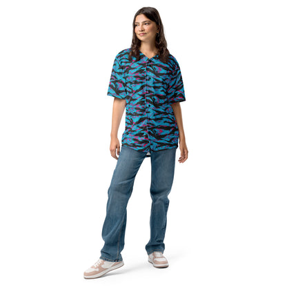 American Miami Vice Tiger Stripe CAMO Unisex Baseball Jersey