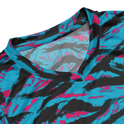 American Miami Vice Tiger Stripe CAMO Unisex Basketball Jersey