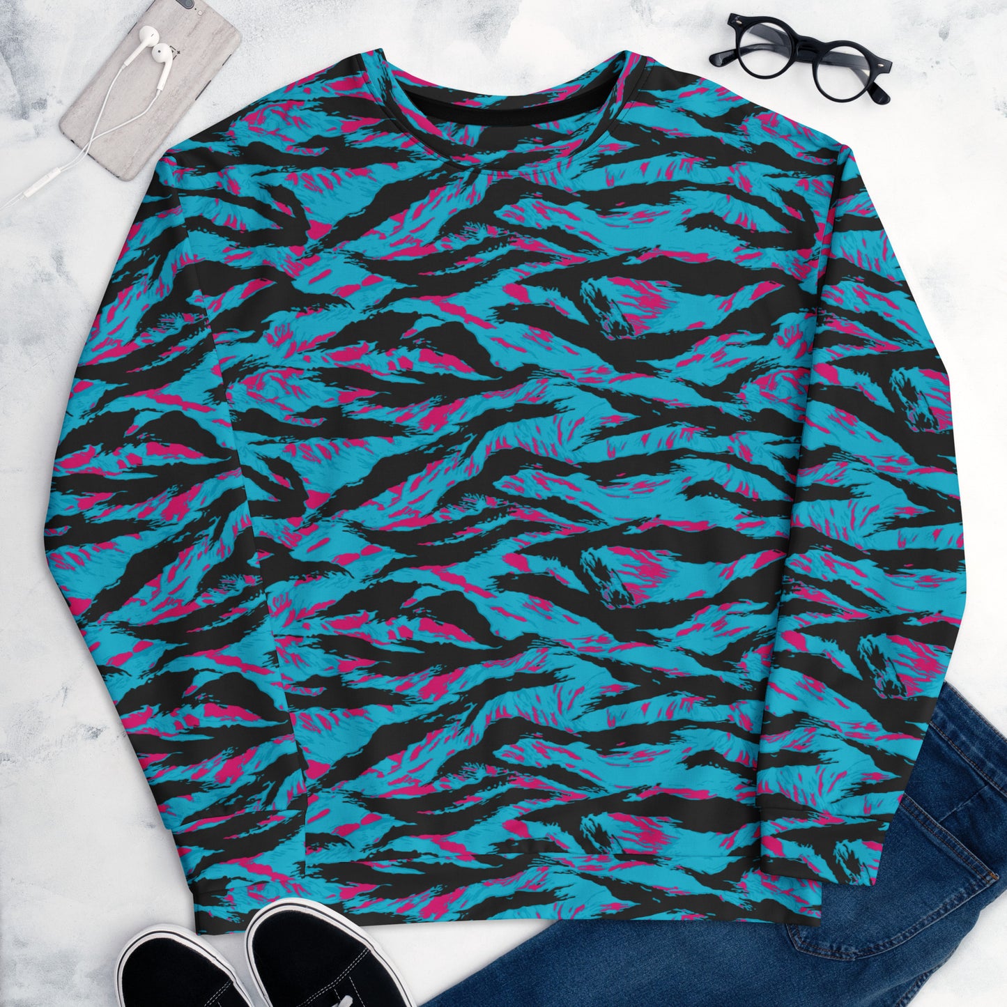 American Miami Vice Tiger Stripe CAMO Unisex Sweatshirt
