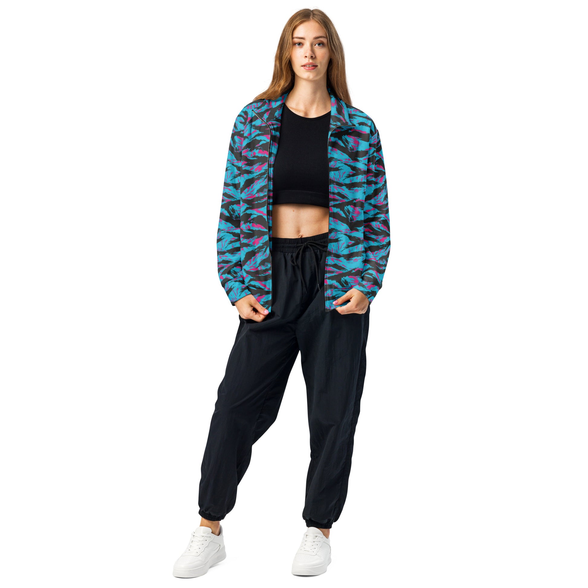 American Miami Vice Tiger Stripe CAMO Unisex Track Jacket