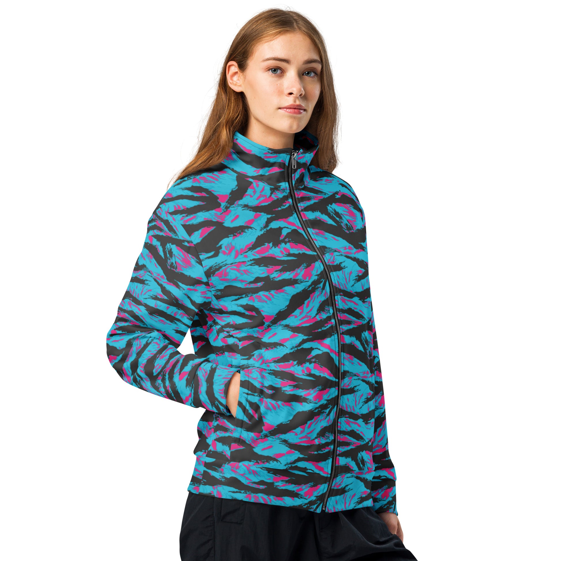 American Miami Vice Tiger Stripe CAMO Unisex Track Jacket