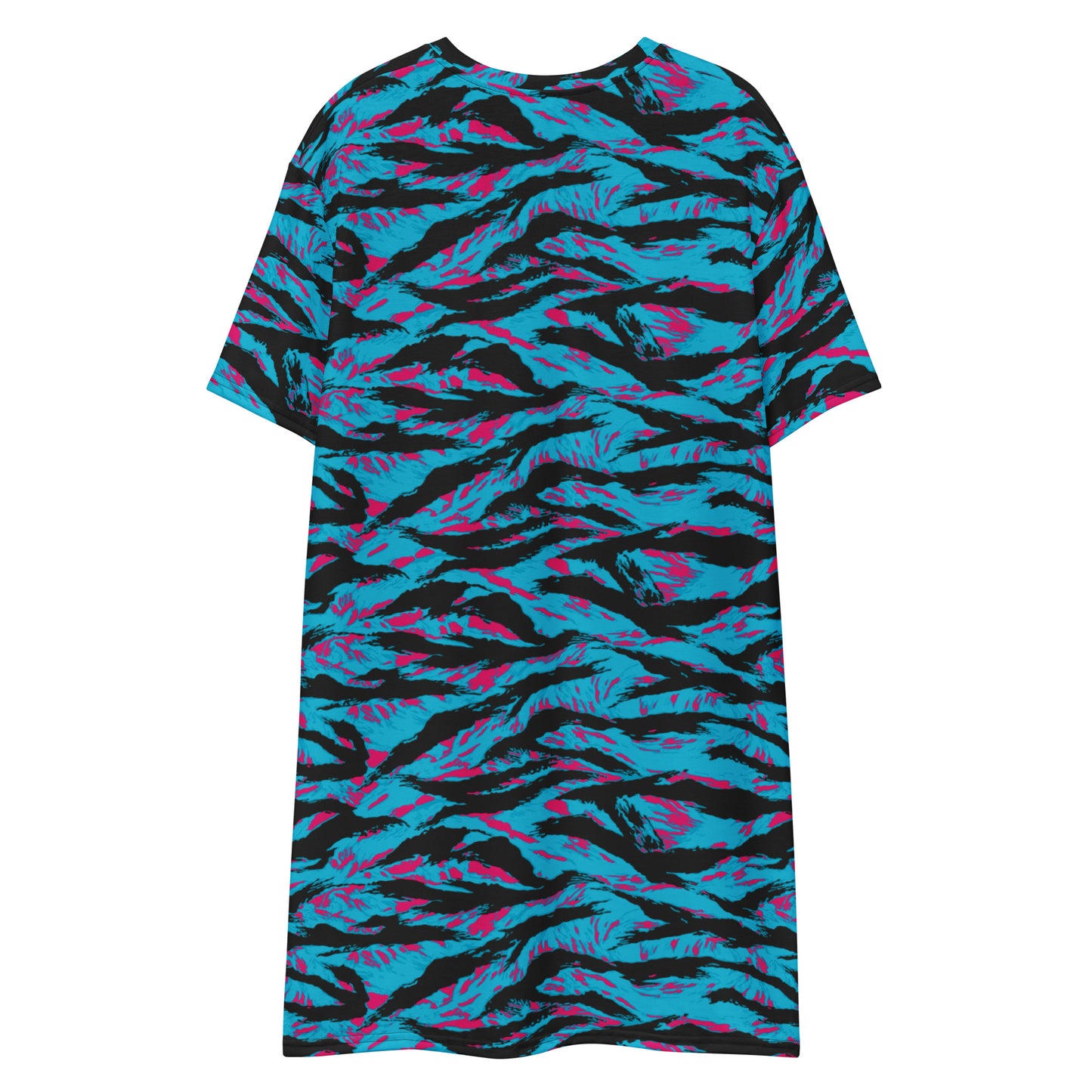 American Miami Vice Tiger Stripe CAMO Womens T-Shirt Dress