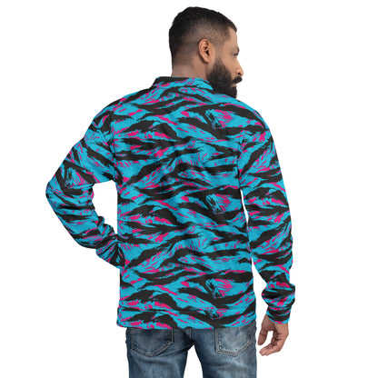 American Miami Vice Tiger Stripe CAMO Unisex Bomber Jacket