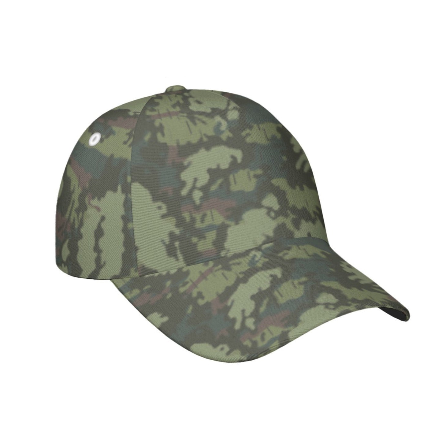 Russian KLMK Red Dawn Flora CAMO Snapback Ball Cap - U / White