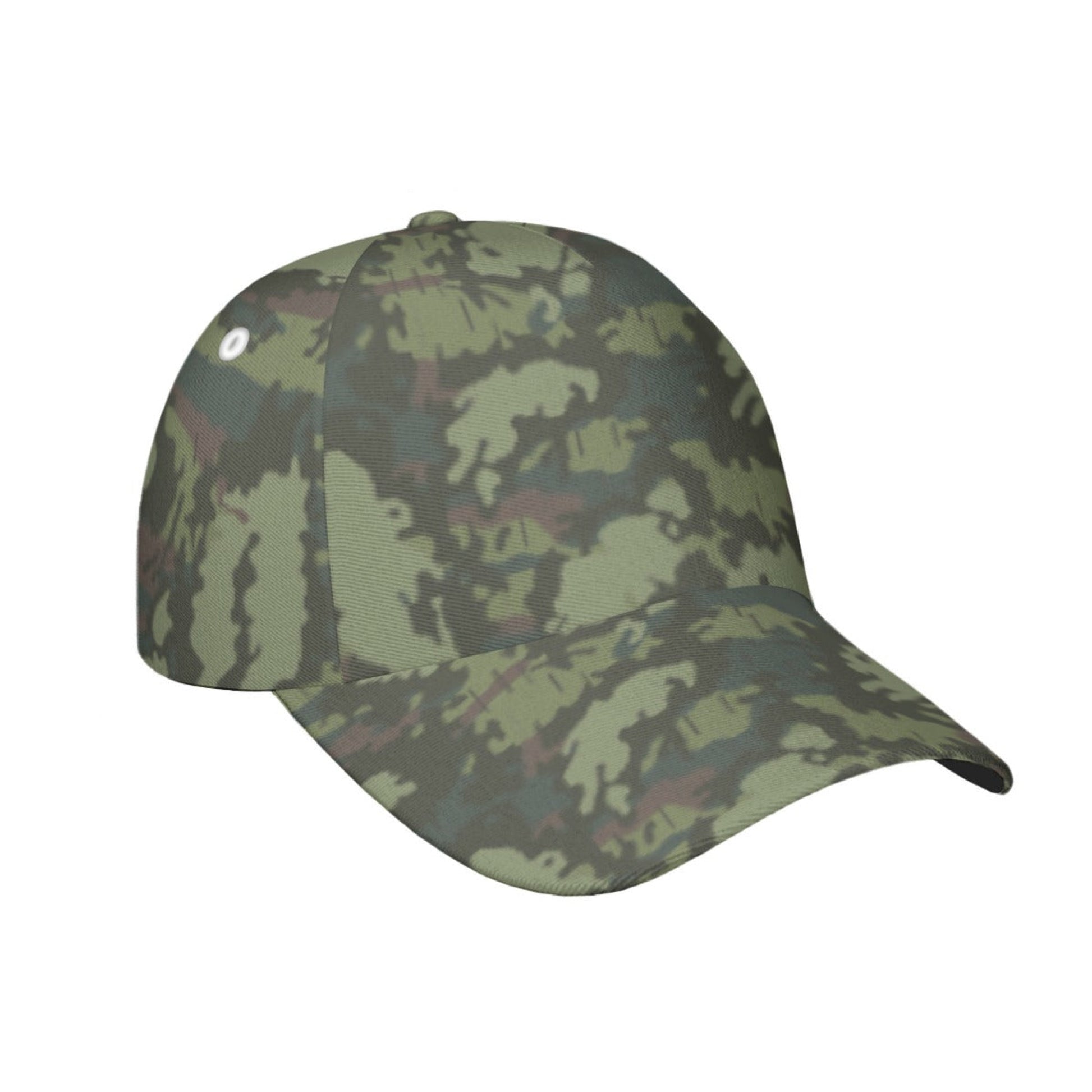 Russian KLMK Red Dawn Flora CAMO Snapback Ball Cap - U / White