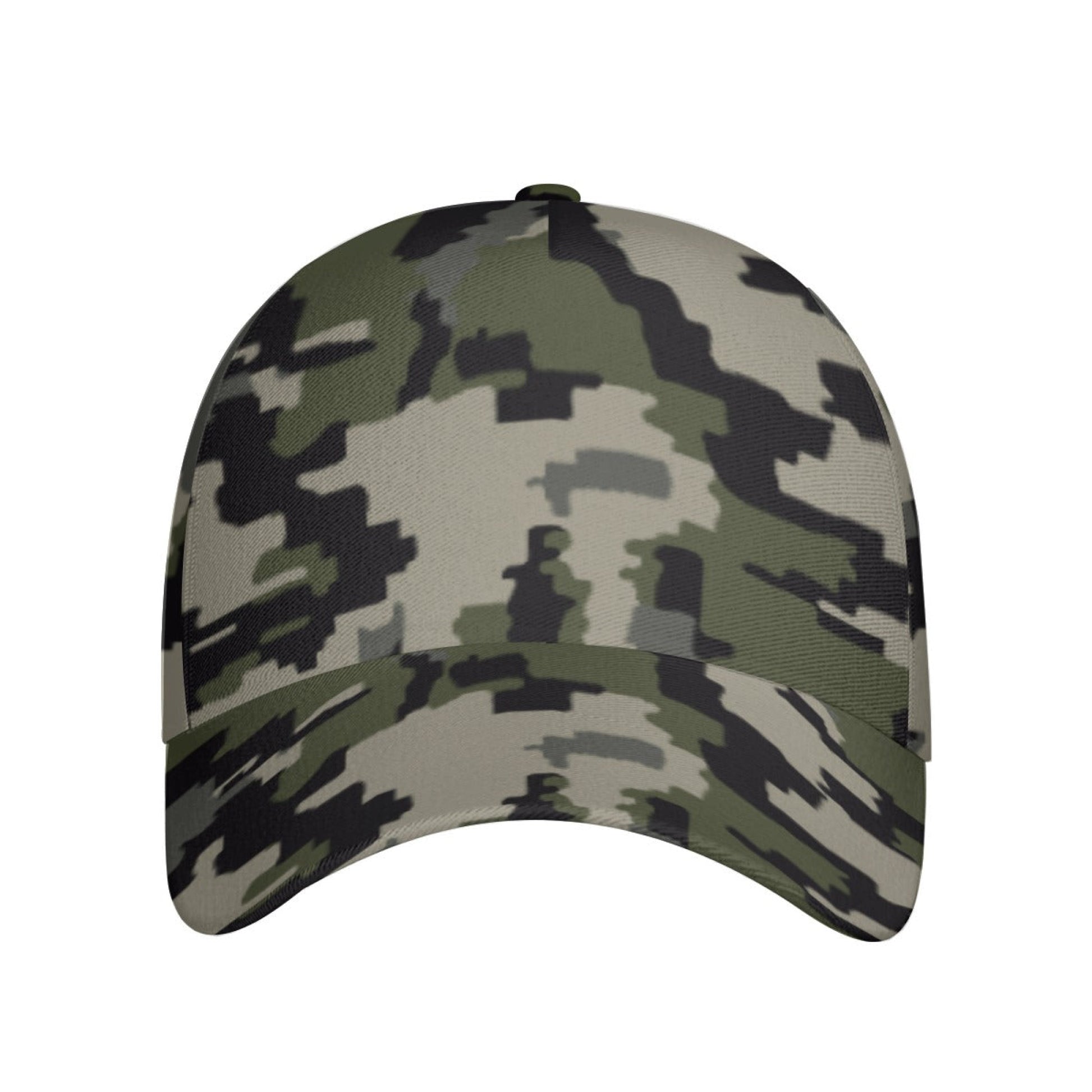 Alpine Invader CAMO Snapback Ball Cap - U / White