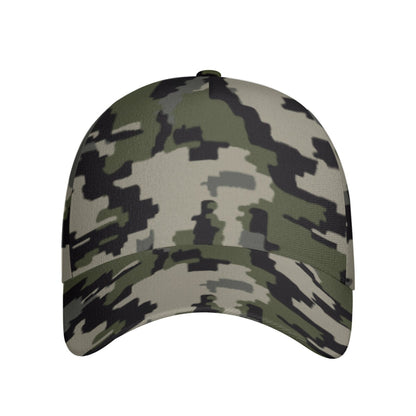 Alpine Invader CAMO Snapback Ball Cap - U / White