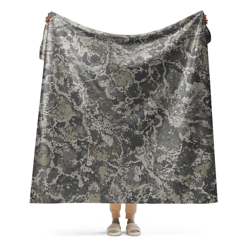 A2 Pandora Alpine CAMO Sherpa Blanket - 60″×80″