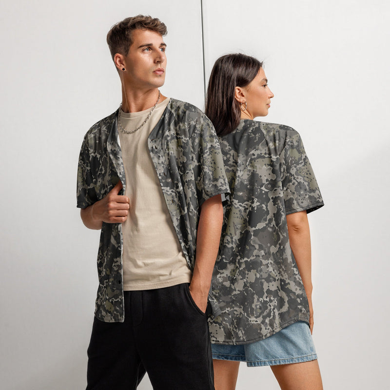 A2 Pandora Alpine CAMO Unisex Baseball Jersey - 2XS