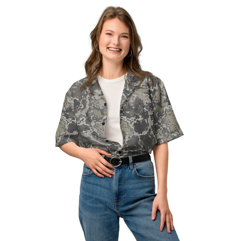 A2 Pandora Alpine CAMO Unisex Short-Sleeve Button Shirt - Button-Up