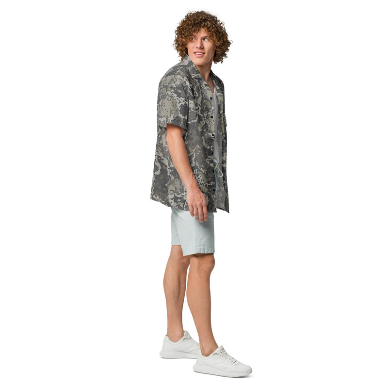 A2 Pandora Alpine CAMO Unisex Short-Sleeve Button Shirt - Button-Up
