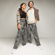 A2 Pandora Alpine CAMO Unisex Wide-Leg Joggers - 2XS