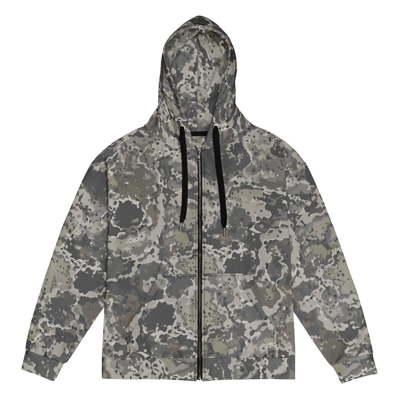 A2 Pandora Alpine CAMO Unisex Zip Hoodie - 2XS