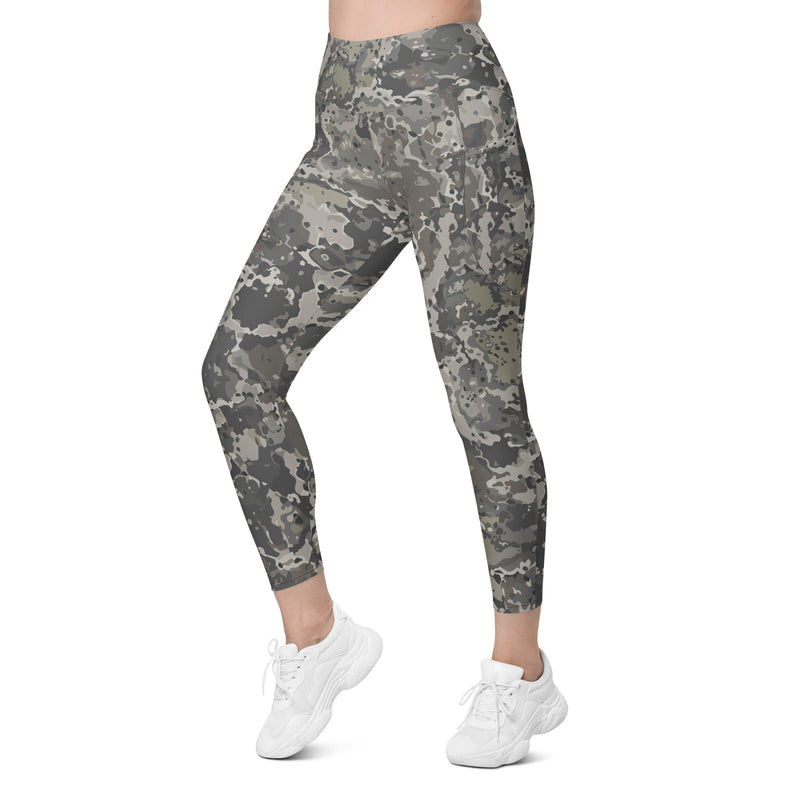 A2 Pandora Alpine CAMO Womens Leggings with Pockets - Women