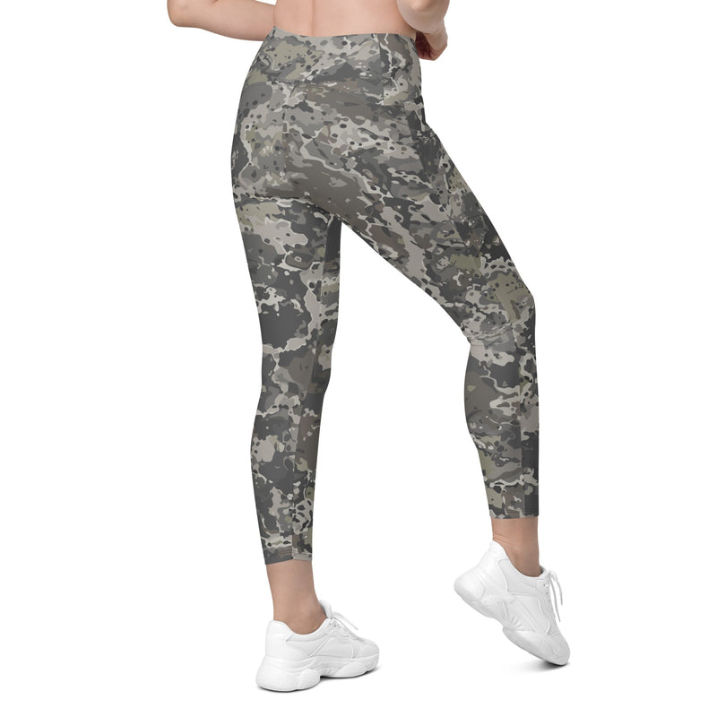 A2 Pandora Alpine CAMO Womens Leggings with Pockets - Women