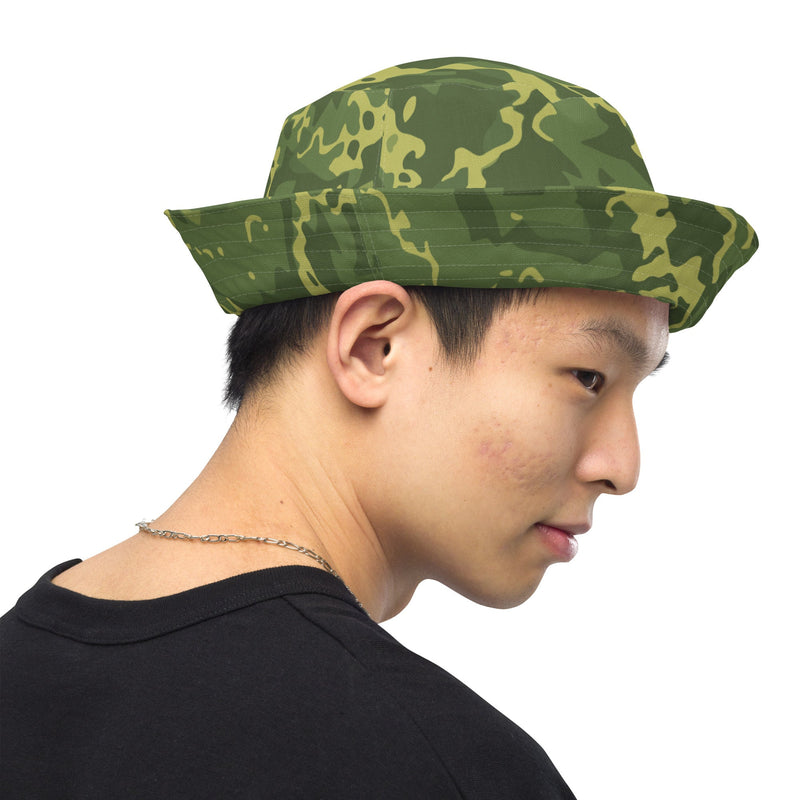A2 Pandora Jungle CAMO Reversible Bucket Hat - Head