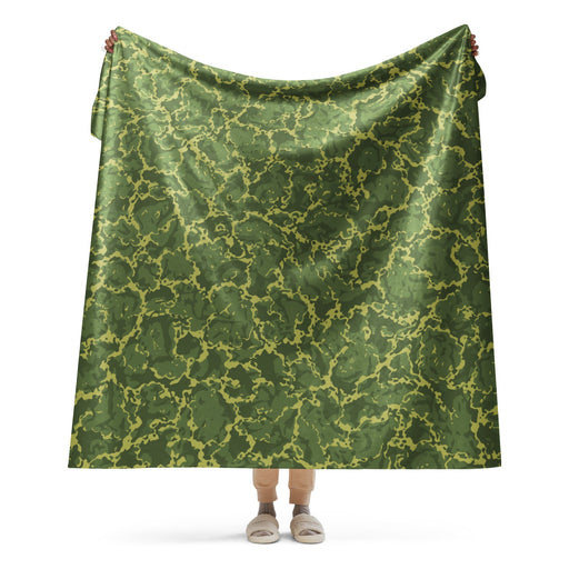 A2 Pandora Jungle CAMO Sherpa Blanket - 60″×80″