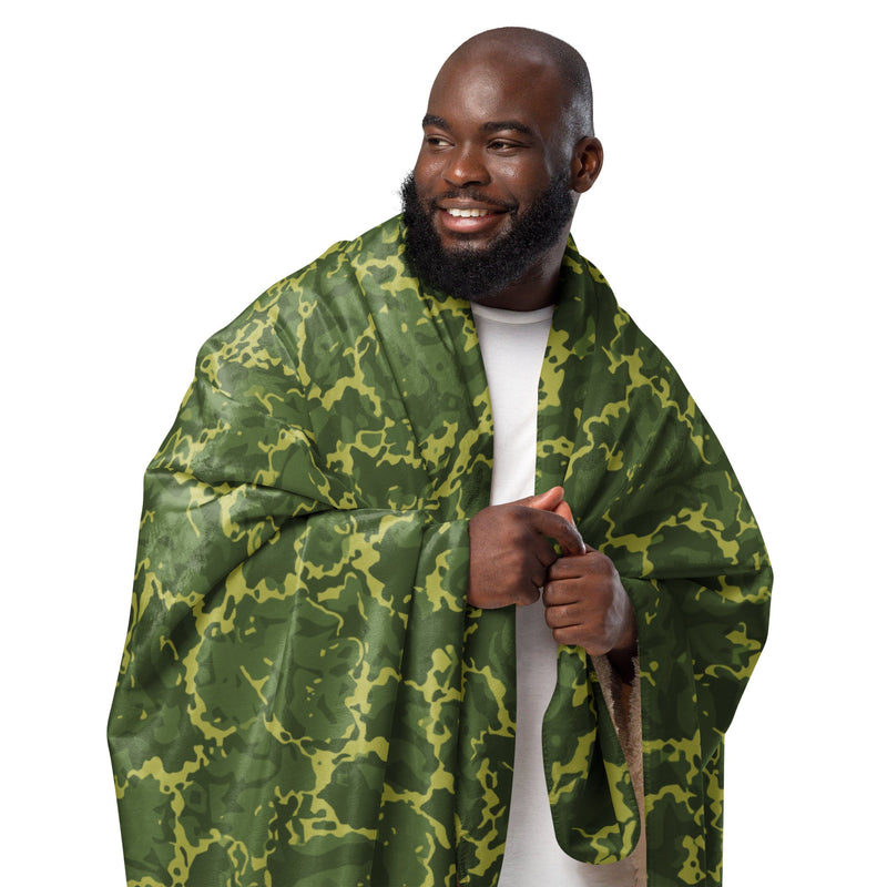 A2 Pandora Jungle CAMO Sherpa Blanket
