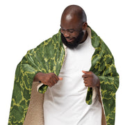 A2 Pandora Jungle CAMO Sherpa Blanket