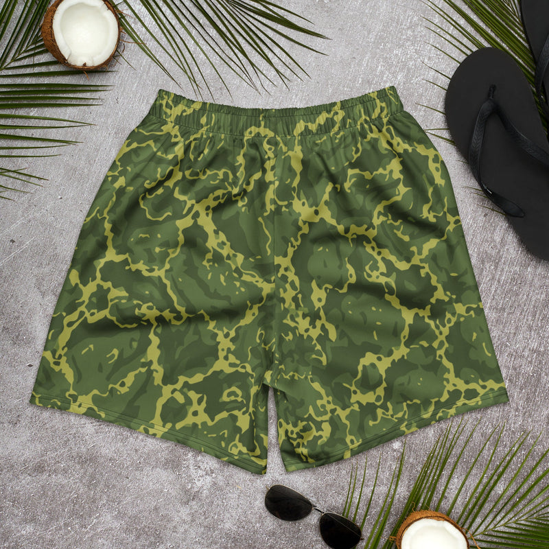A2 Pandora Jungle CAMO Unisex Athletic Long Shorts